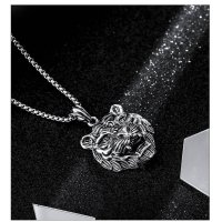 MJ158 - Leopard Pendant Men's Fashion Necklace MJ158 - Leopard Pendant Men's Fashion Necklace